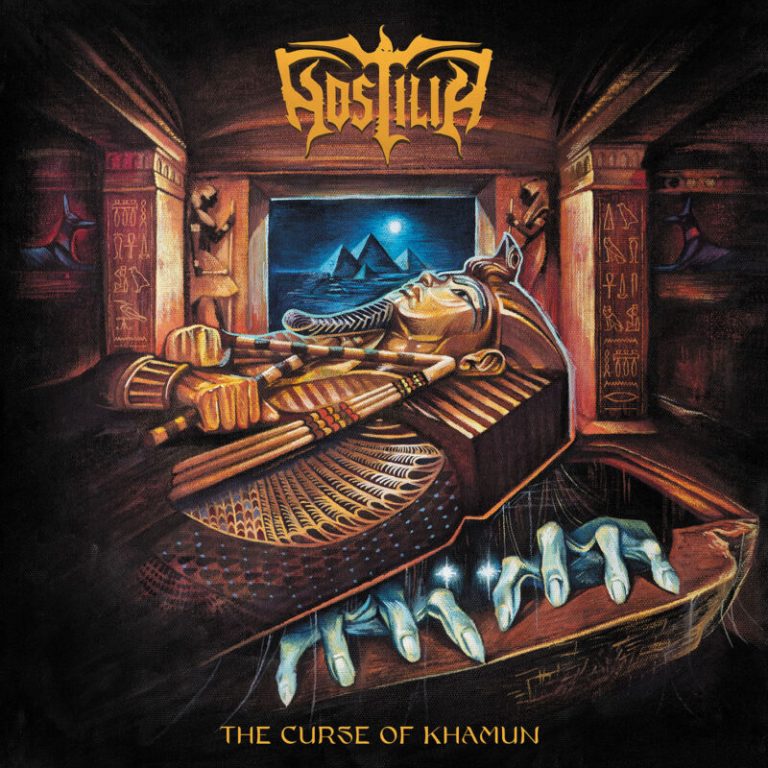 The Curse of Khamun album cover by Hostilia